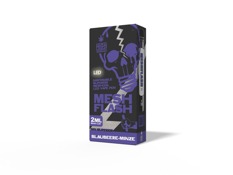 Mesh Flash Superior Blaubeer Minze 2ml