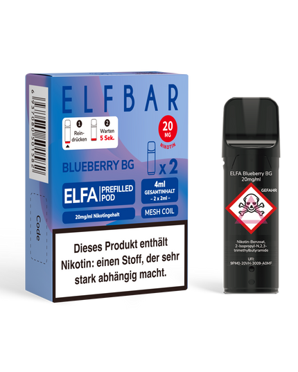 ELFBAR Pods 20mg Nikotin 2er Pack