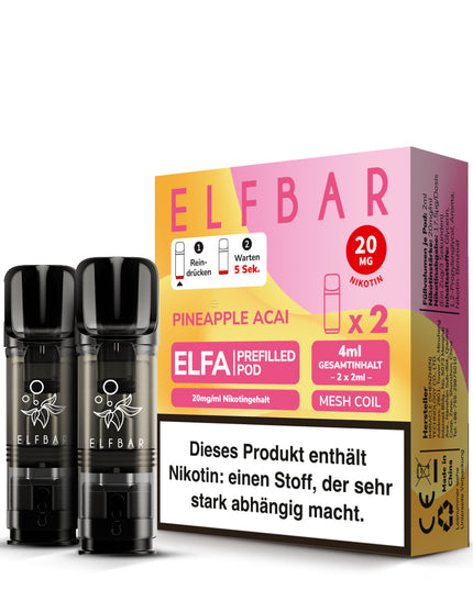 ELFBAR Pods 20mg Nikotin 2er Pack
