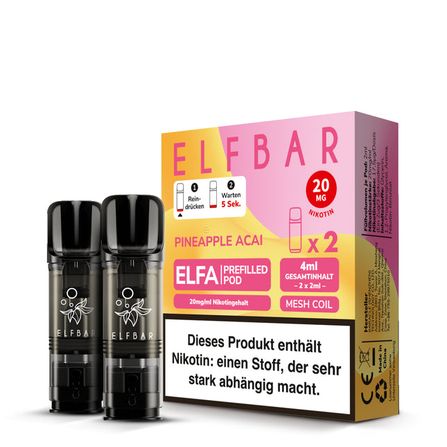 ELFBAR Pods 20mg Nikotin 2er Pack