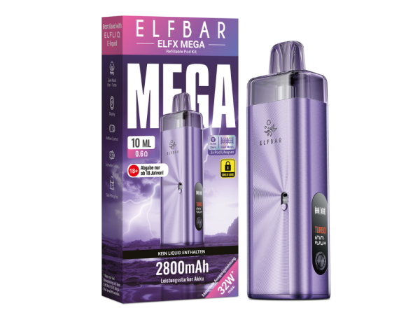ELFBAR ELFX Mega Pod Kit - 2800 mAh