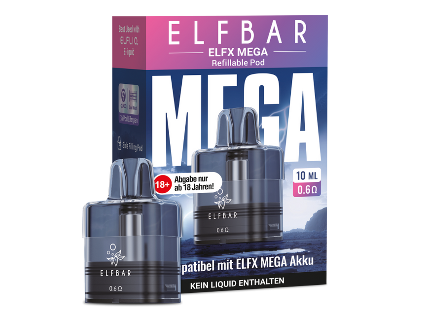 ELFBAR ELFX MEGA Refillable Pod 5ml