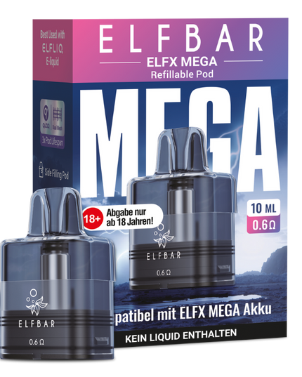 ELFBAR ELFX MEGA Refillable Pod 5ml