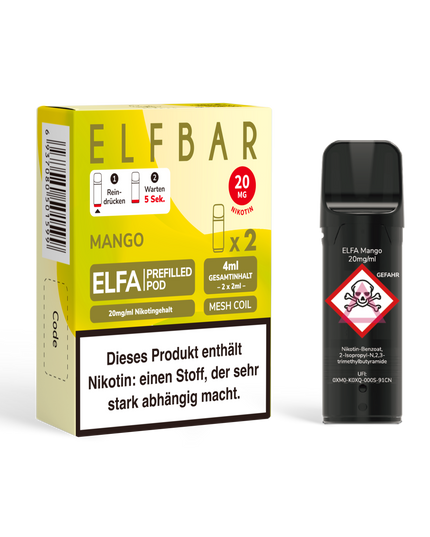 ELFBAR Pods 20mg Nikotin 2er Pack