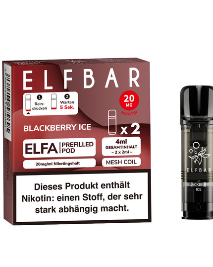 ELFBAR Pods 20mg Nikotin 2er Pack