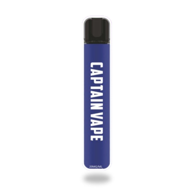 Captain Vape mit Nikotin 20mg / 600 Züge