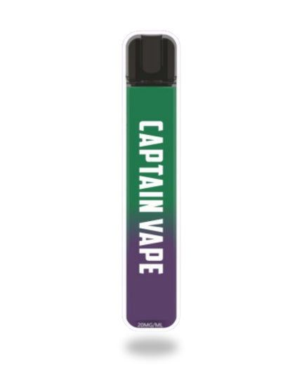 Captain Vape mit Nikotin 20mg / 600 Züge