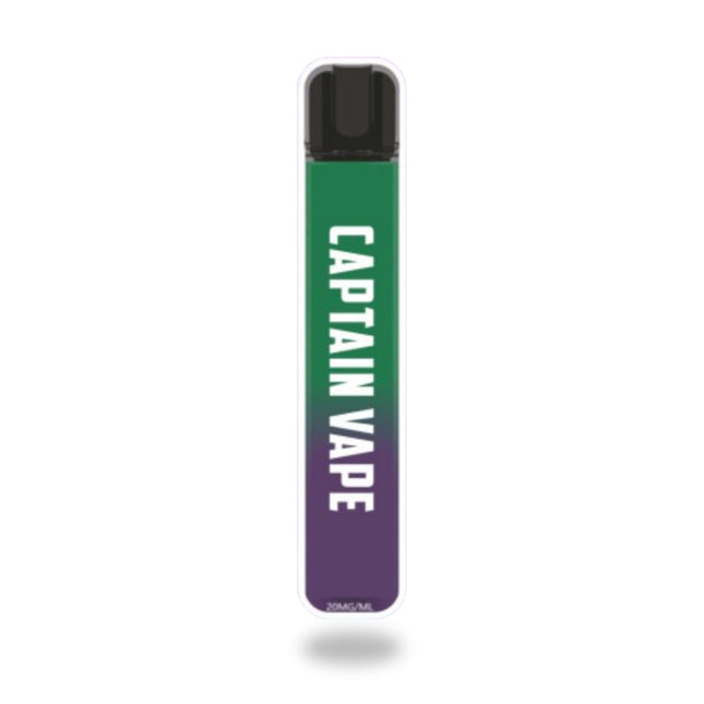 Captain Vape mit Nikotin 20mg / 600 Züge