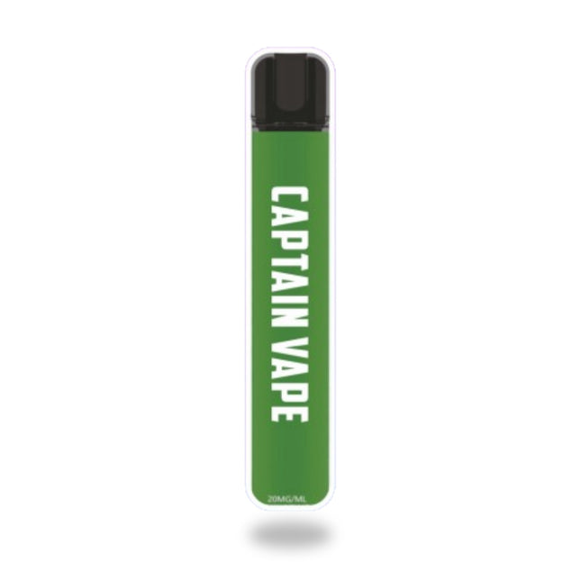 Captain Vape mit Nikotin 20mg / 600 Züge
