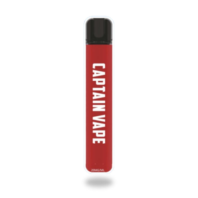 Captain Vape mit Nikotin 20mg / 600 Züge