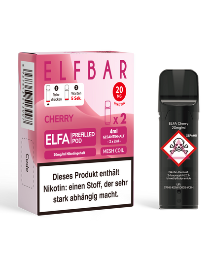 ELFBAR Pods 20mg Nikotin 2er Pack