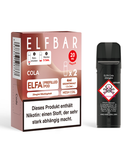 ELFBAR Pods 20mg Nikotin 2er Pack