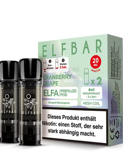 ELFBAR Pods 20mg Nikotin 2er Pack