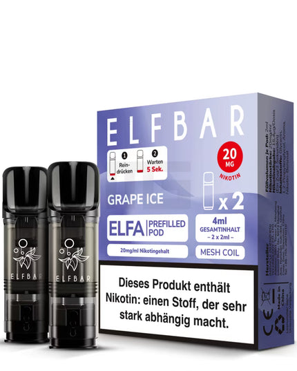 ELFBAR Pods 20mg Nikotin 2er Pack