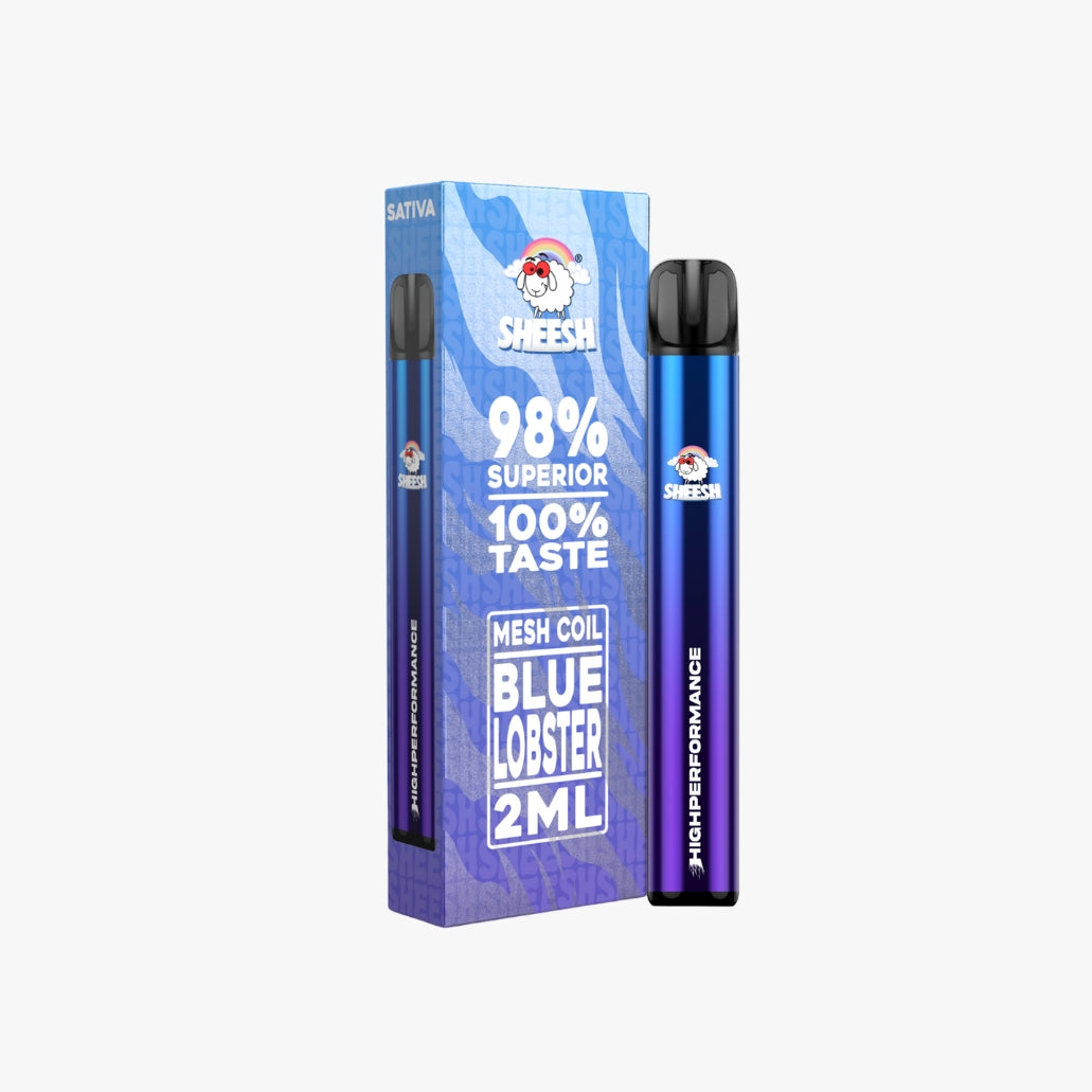 Sheesh Superior Vape Blue Lobster 2ml Morneo Sheesh Superior Vape Blue Lobster 2ml Morneo